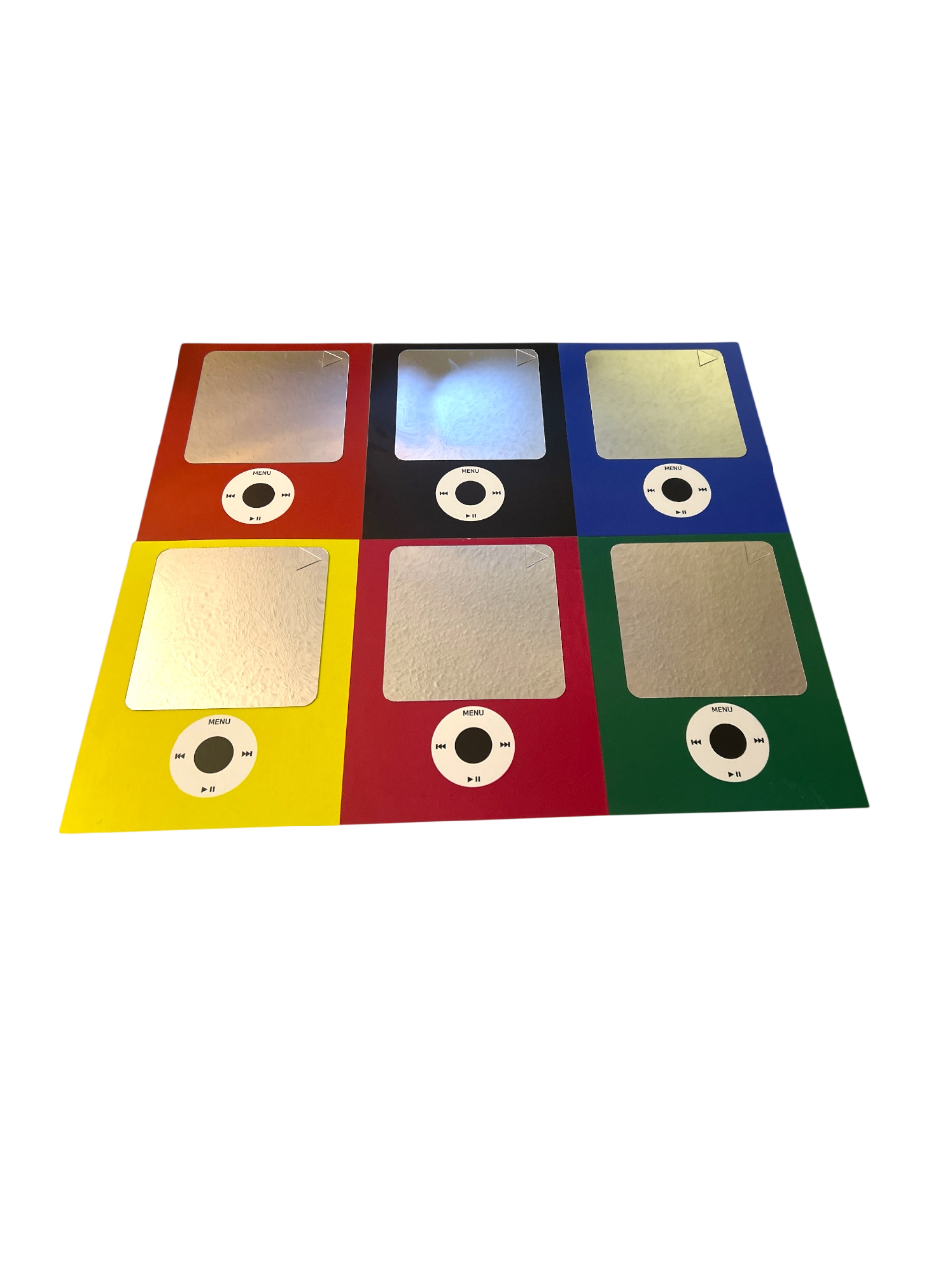 iPod Nano Inspired 6 Piece Mirror Wall Set